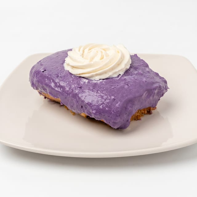 Ube Cheesecake.